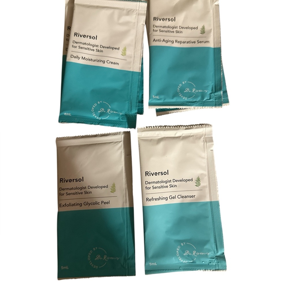 RIVERSOL 15-Day Sample Trial Travel Kit Anti-Aging Skincare Cream NEW no box
